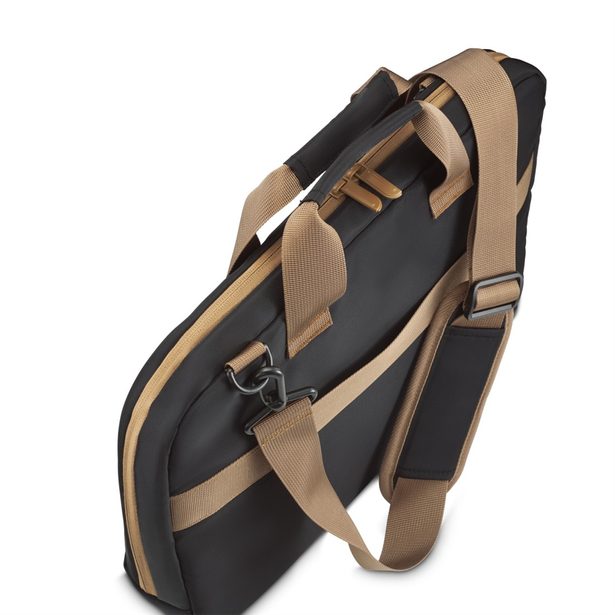 Hama Ultra Lightweight, brašna na notebook, pro 40-41 cm (15,6"-16,2"), recyklovaný polyester, černá