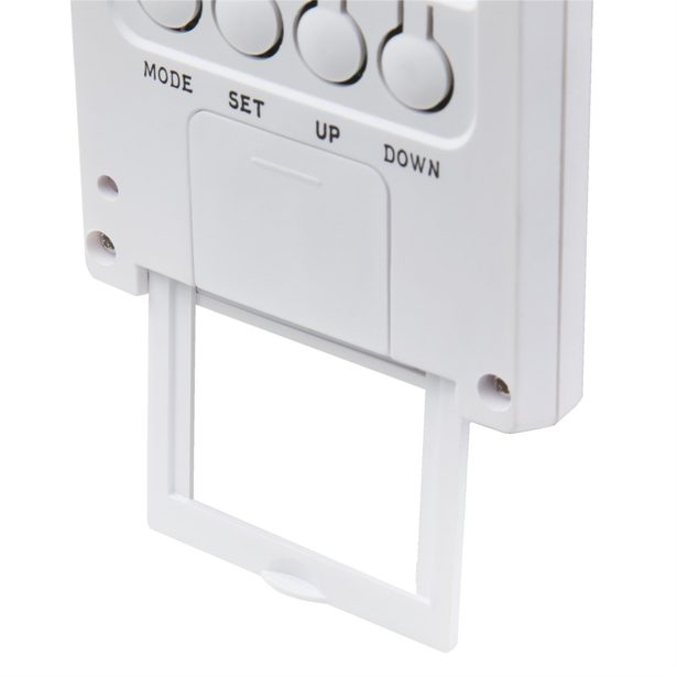 Hama TH-140, digitální teploměr/vlhkoměr, indikátor počasí, bílý