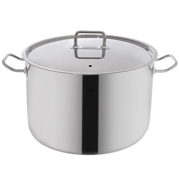 Hrnec nerez zavařovací STOCK 22 l poklice set
