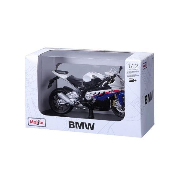 Maisto Maisto - Motocykl se stojánkem, BMW S 1000 RR, 1:12