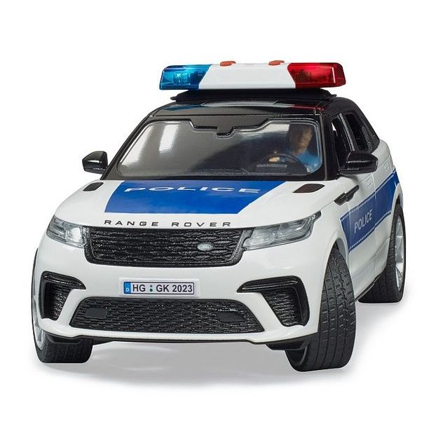 BRUDER Záchranná auta - Range Rover Velar Policie s policistou