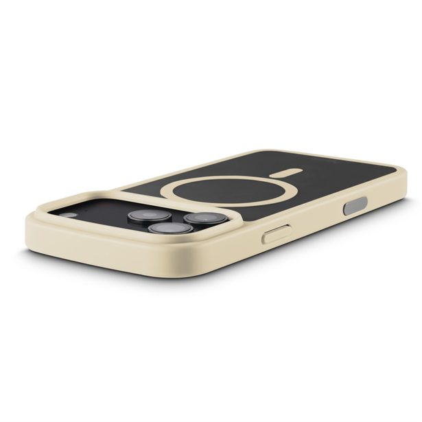Hama Frame Protect, kryt pro Apple iPhone 17 Pro Max, magnetický, průhledný/béžový