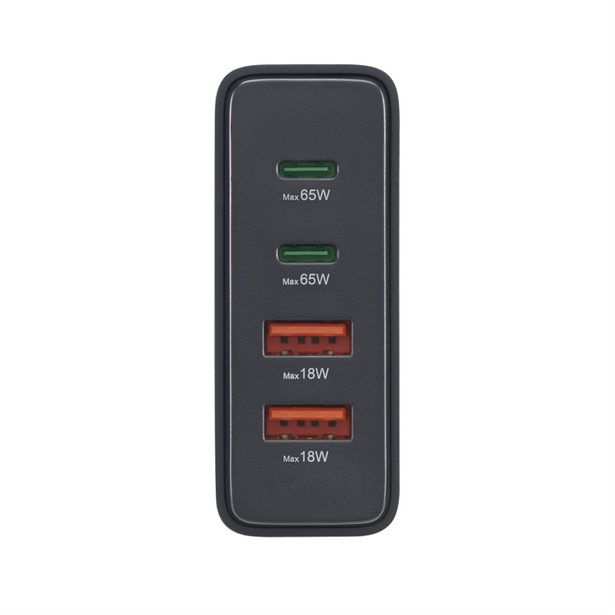 Hama USB nabíjecí stanice GaN, 2x USB-C PD, 2x USB-A QC, 65 W