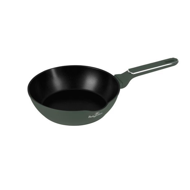 BERLINGERHAUS Pánev hluboká s titanovým povrchem 24 cm Matte Green Collection BH-8157