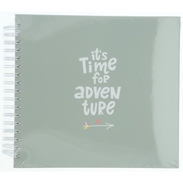 Hama album klasické spirálové Good Things ADVENTURE 28x24 cm, 50 stran