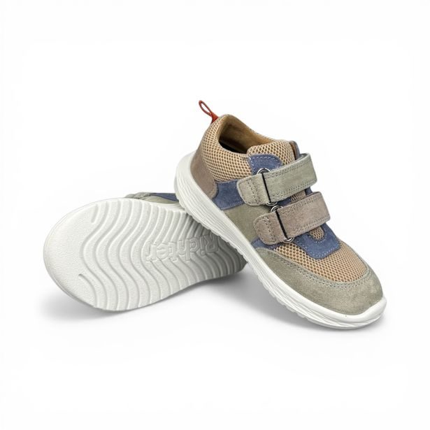 Dětské celoroční boty s membránou Richter - hnědo-zelené