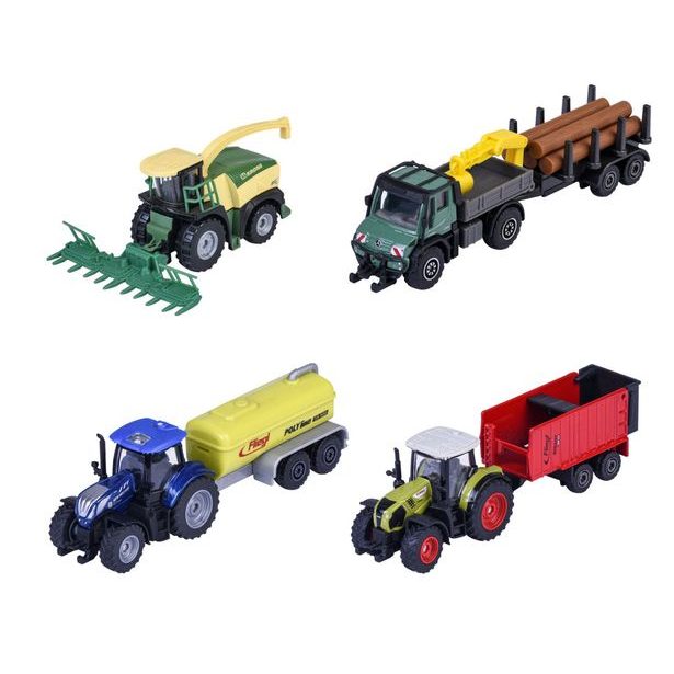 Farmářské vozidlo kovové, 5 druhů
