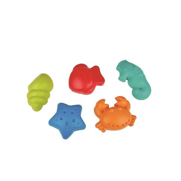 Hračky na písek - Bábovičky mořský život