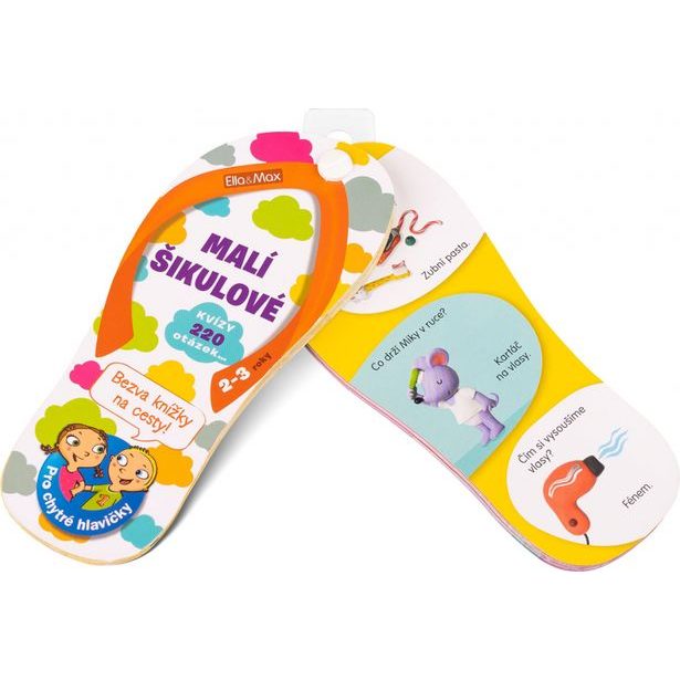 MALÍ ŠIKULOVÉ, 2-3 roky – Kvízy na cesty Baagl