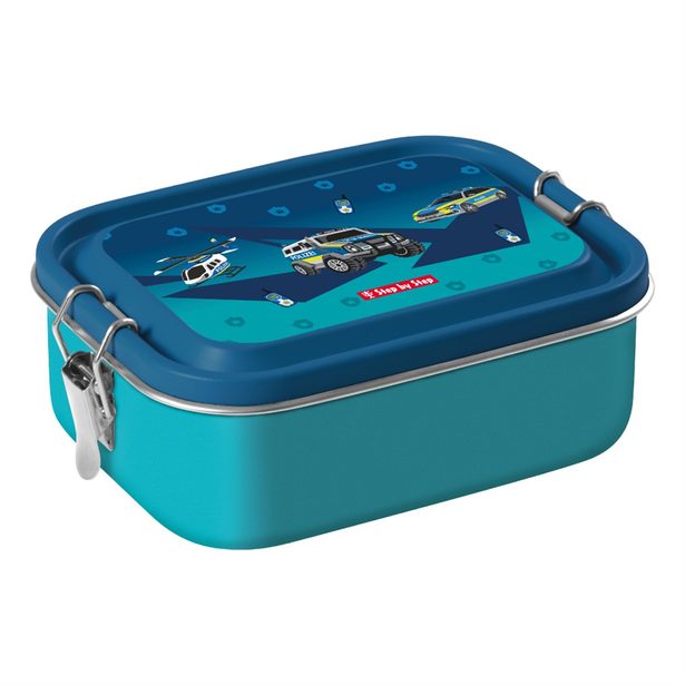 Krabička na svačinu z nerezové oceli Step by Step, Police