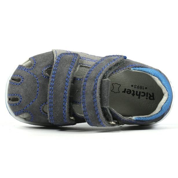 Dětské letní boty, sandály Richter - šedé