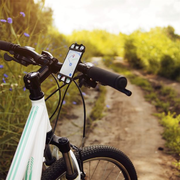 Hama Flexible, držák mobilu na řídítka jízdního kola, pro zařízení s šířkou 6-8 cm a výškou 13-15 cm