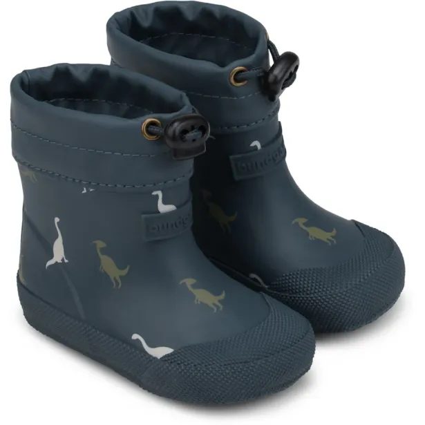 Dětské zateplené holínky Bundgaard Malik - Navy Dino
