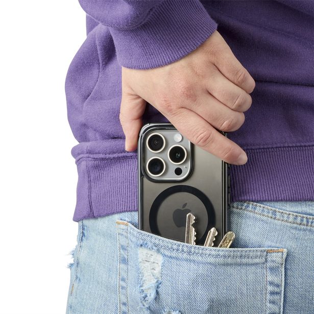 Hama Extreme Protect, kryt pro Apple iPhone 16 Pro, magnetický, D3O®, černý