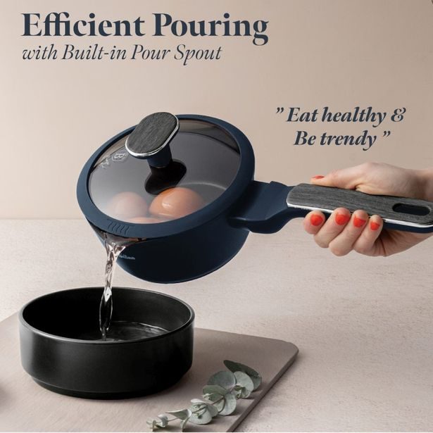 BERLINGERHAUS Sada nádobí s titanovým povrchem 15 ks Deep Sea Collection BH-8382