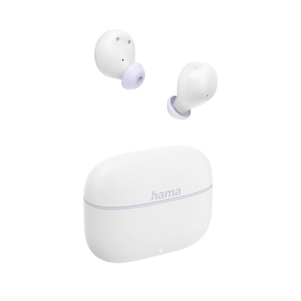Hama Bluetooth sluchátka Freedom Buddy II, špunty, bílá