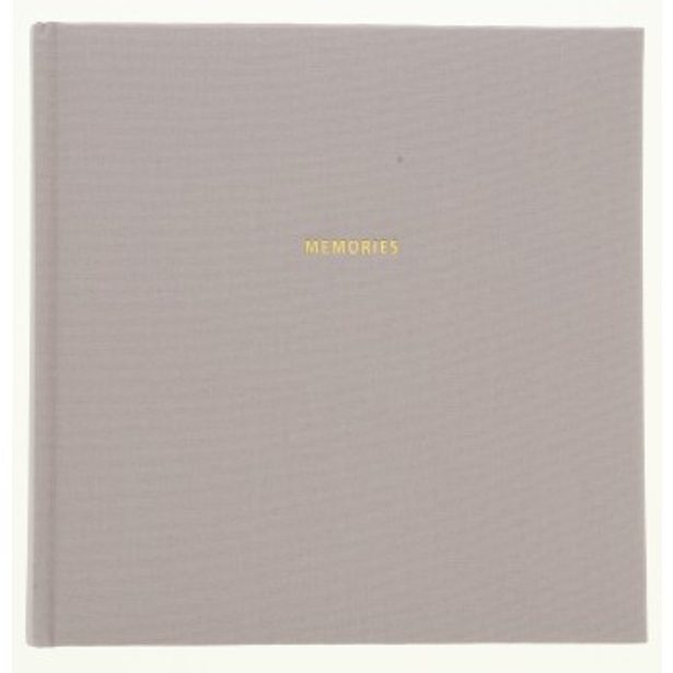 Hama album klasické MEMORIES 25x25 cm, 50 stran, šedá