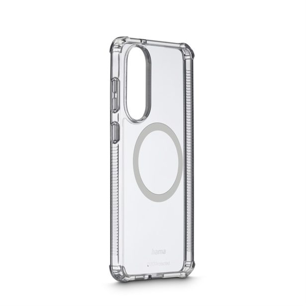 Hama Extreme Protect, kryt pro Samsung Galaxy S25 Edge, magnetický, D3O®, nežloutne, průhledný