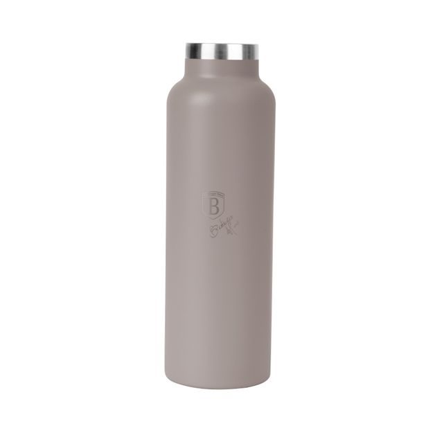 BERLINGERHAUS Termoska lahev s dvojitou stěnou nerez 0,6 l Taupe Collection BH-7201