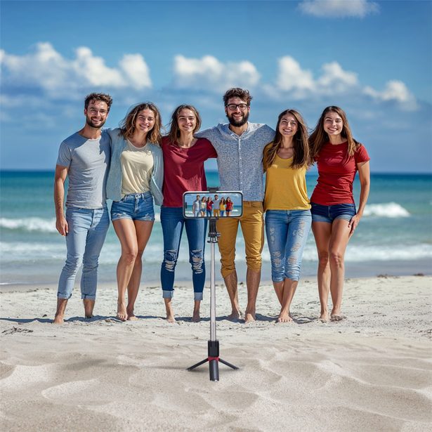 Hama Fancy Stand 70 II, selfie tyč a stativ pro telefon, Bluetooth dálková spoušť