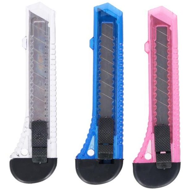 Kinzo NŮŽ ULAMOVACÍ PLAST 18MM SADA 3KS, KINZO_hamashop