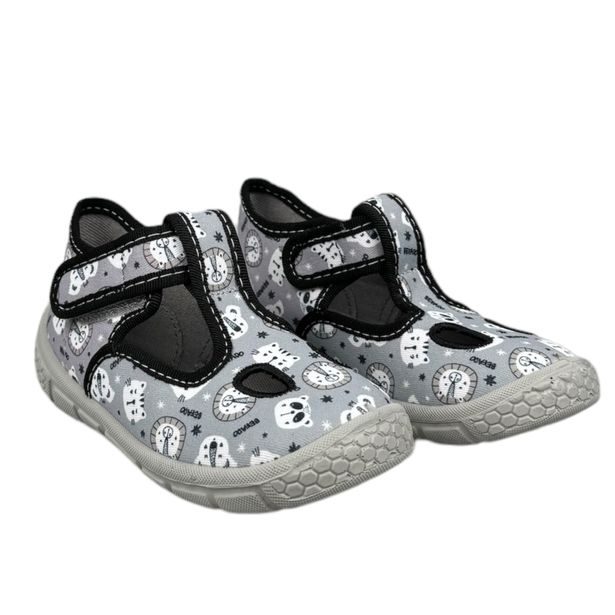 Domácí, letní obuv Befado - šedé, ZOO