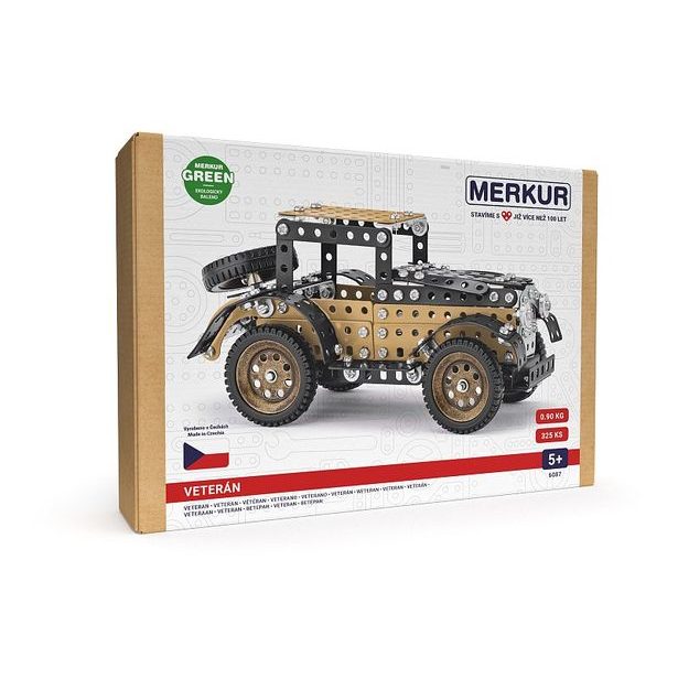 MERKUR - Stavebnice Merkur - Veterán, 312 dílků