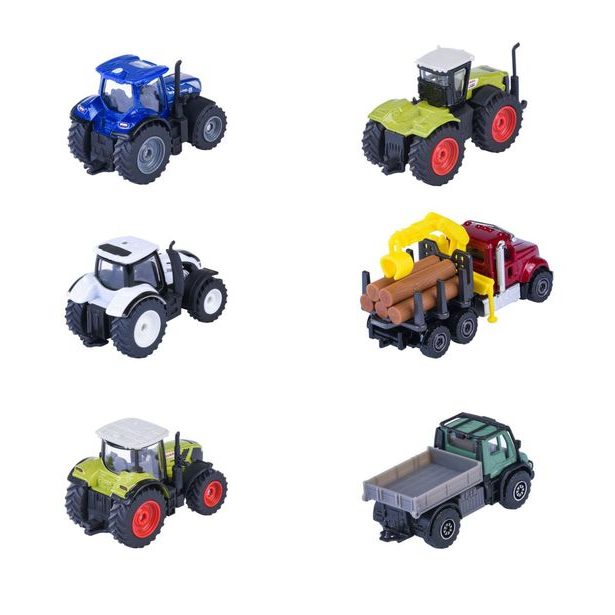 Farmářské vozidlo kovové, 6 druhů