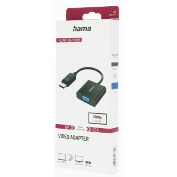 Hama video převodník DisplayPort na VGA, Full HD