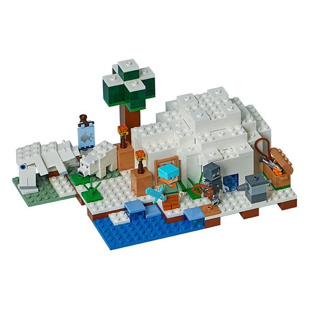 LEGO Minecraft 21142 Iglu za polárnym kruhom