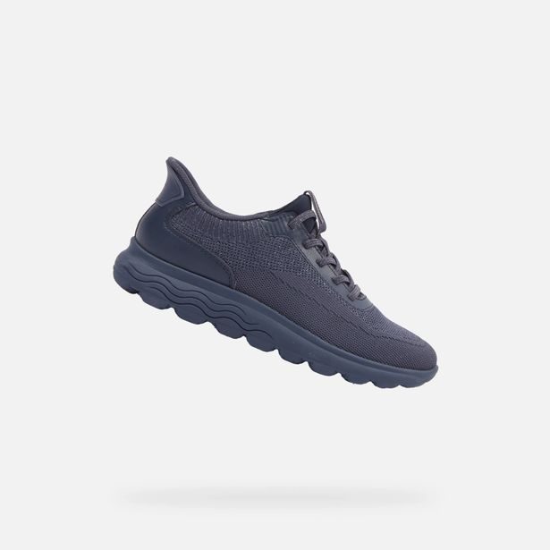 Tmavě modré dámské tenisky Geox Spherica Plus Fast in