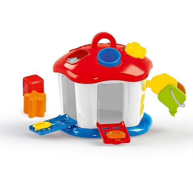 Prostrkávadlo domeček s klíči