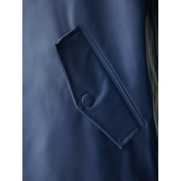 Unuo Dámský nepromokavý kabát bez zateplení, Tm. Modročerná