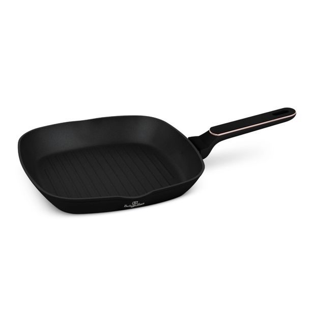 BERLINGERHAUS Grilovací pánev s titanovým povrchem 28 cm Black Rose Collection BH-8354