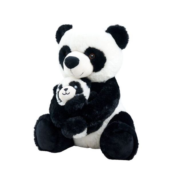 Panda, Koala, Tygr, Lední medvěď plyšový sedící 28 cm, 4 druhy