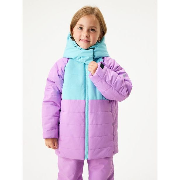 Unuo Dětská zimní bunda Ski, Lila