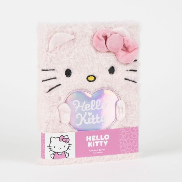 Plyšový zápisník - HELLO KITTY