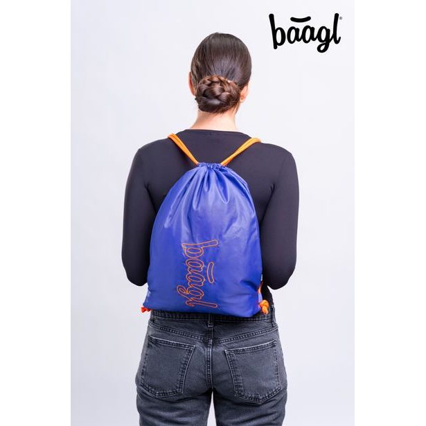 BAAGL SET 5 Skate Max Orange: batoh, penál, sáček, sportovní taška, ledvinka GRS