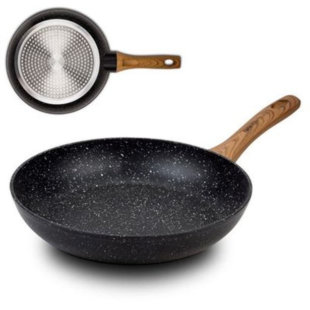 pánev d24cm, NATURE, nepřil.povrch, indukce