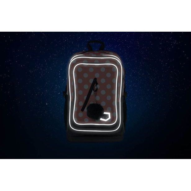 BAAGL Školní batoh Cubic Puntíky Baagl