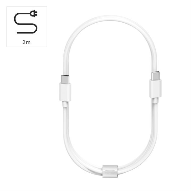 Hama set USB nabíječka GaN, USB-C/USB-A, PD 65 W, USB-C kabel 2 m