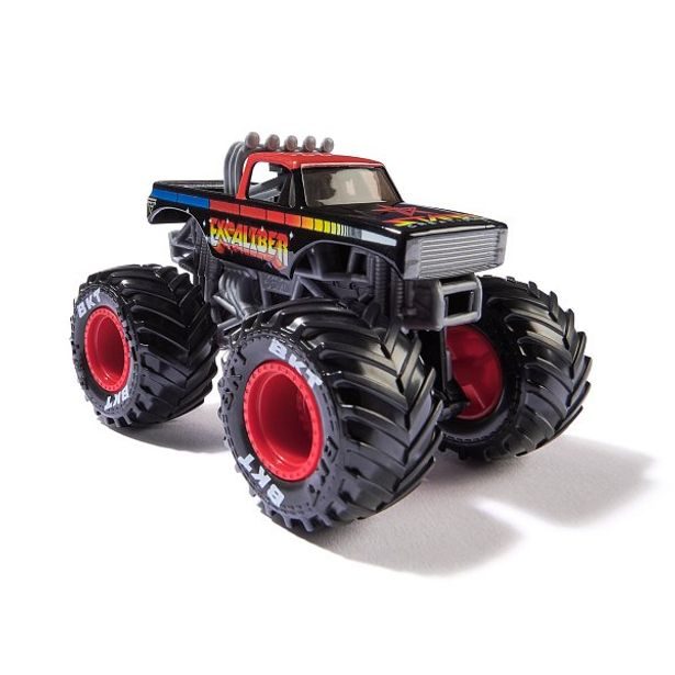 SpinMaster MONSTER JAM - sběratelský kovový model auta Monster Truck, assort, 1:64
