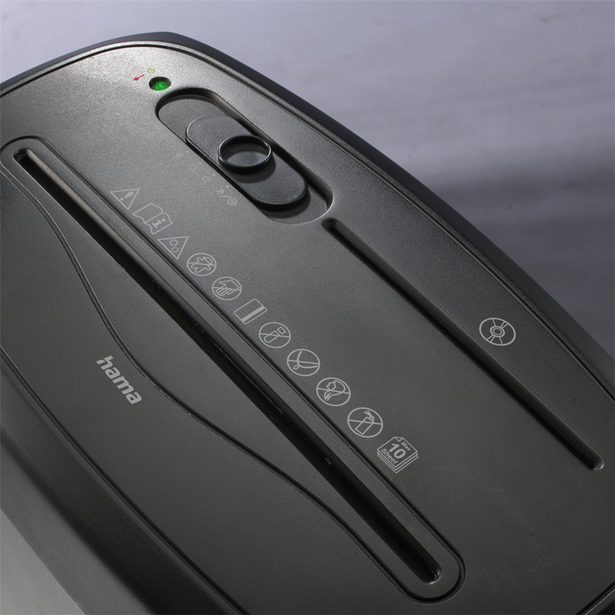 Hama Safe X100CD, skartovačka, křížový řez, 10 listů, bezpečnostní úroveň P4 T4 E3