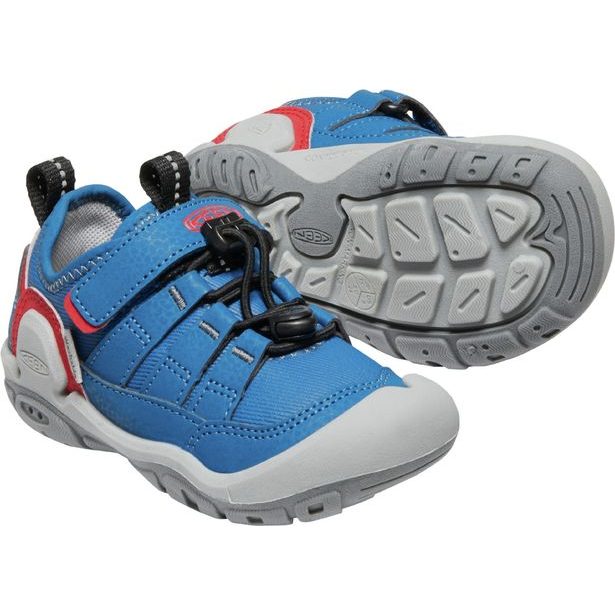 Dětské boty KEEN KNOTCH HOLLOW CHILDREN classic blue/red carpet