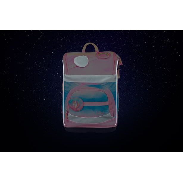 BAAGL SET 3 Zippy plus Rainbow Unicorn: aktovka, penál, sáček