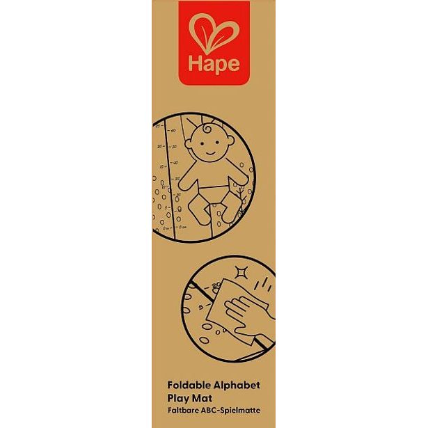 Hape Velká skládací podložka s abecedou
