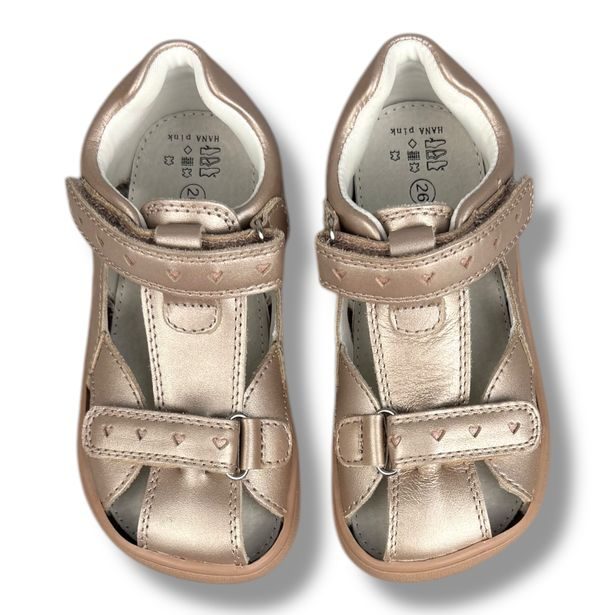 Dětská BAREFOOT letní obuv Protetika - Perleťová