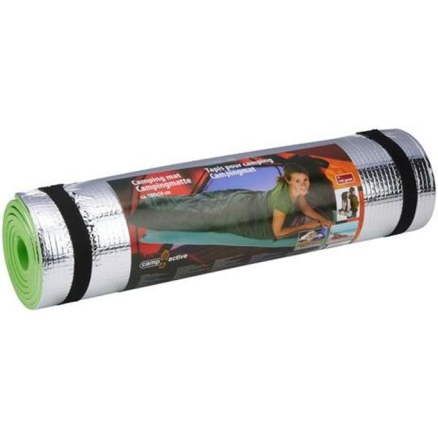 CAMP ACTIVE Karimatka ALU 180 x 50 cm zelená ED-219168zele