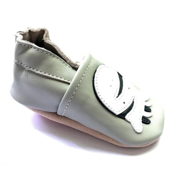 Hopi Hop Barefoot kožené capáčky - zebra