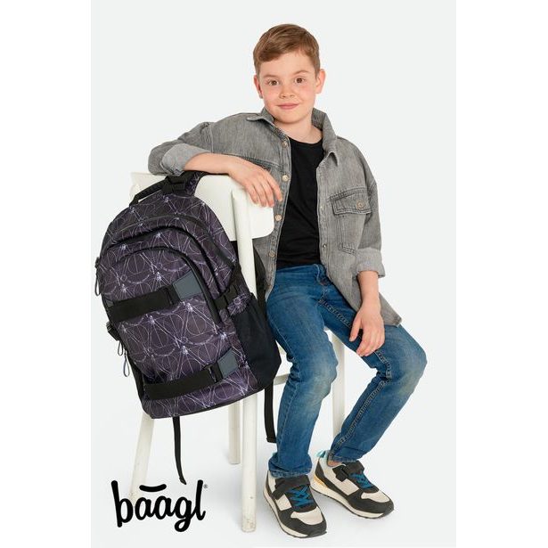 BAAGL 3 SET Skate Harry Potter Relikvie smrti: batoh, etue, sáček Baagl